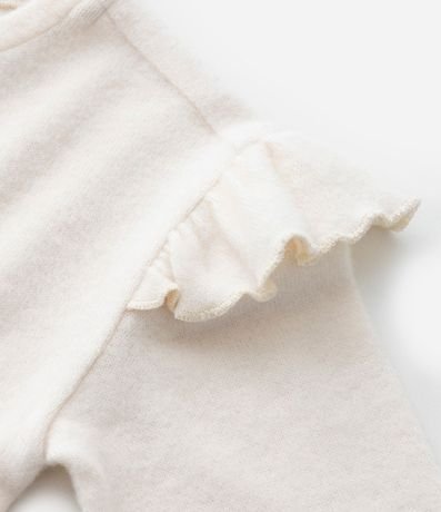Blusa Infantil en Punto con Volados - Talle 1 a 5 años 9