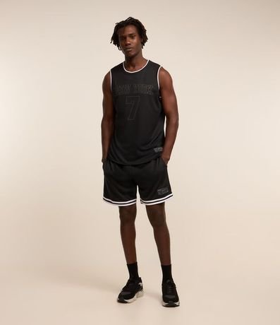 Bermuda Deportiva Baloncesto con Detalle