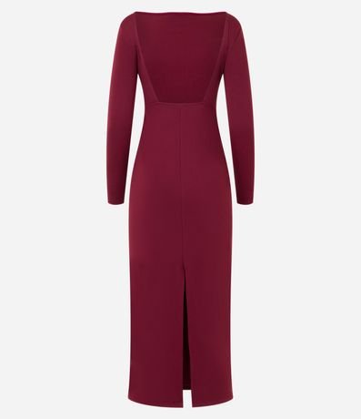 Vestido New Midi con Espalda Abierta 6