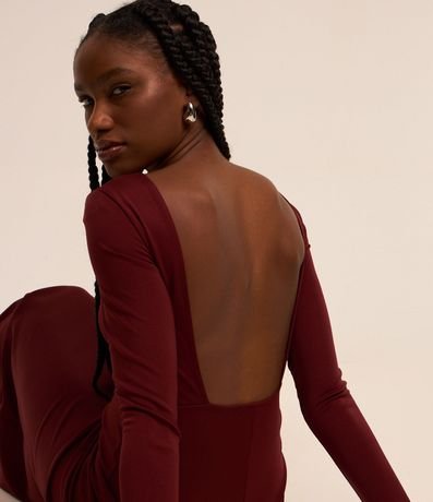 Vestido New Midi con Espalda Abierta 4