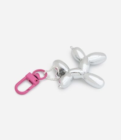 Llavero en Metal con Formato Perro Globo 2