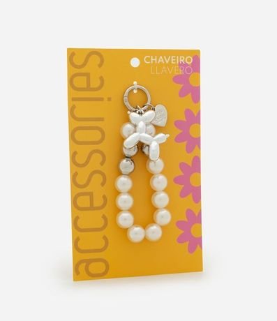 Llavero en Metal con Formato Perro Globo 4