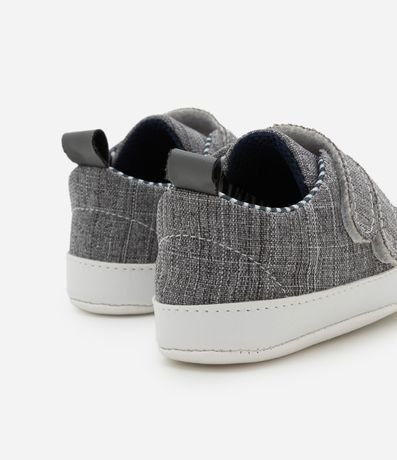 Championes Infantiles con Velcro y Forro Rayado - Talle 0 a 18 meses 2
