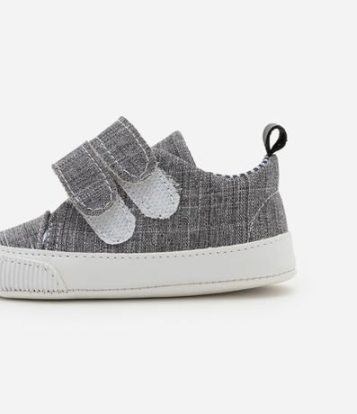 Championes Infantiles con Velcro y Forro Rayado - Talle 0 a 18 meses 4