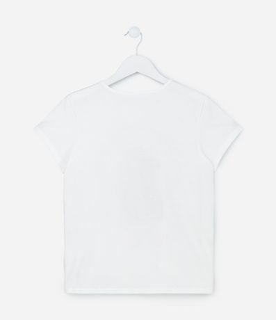 Remera Evasê Infantil con Estampado de Lady Capybara - Talle 5 a 14 años 2