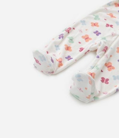 Mono Infantil con Plush Estampa Mariposas 8