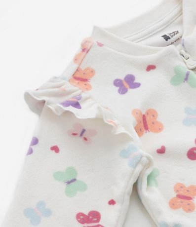 Mono Infantil con Plush Estampa Mariposas 6