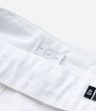 Pantalón Wide Leg en Sarga con Bolsillos Cargo y Cinturón Curve & Plus Size 8