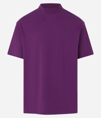 Remera Relaxed en Algodón con Manga Corta 6