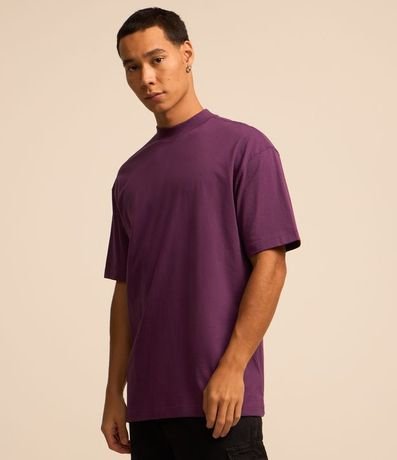 Remera Relaxed en Algodón con Manga Corta 3