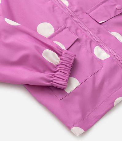 Campera Infantil con Bolsillos y Estampa de Lunares - Talle 1 a 5 años 6