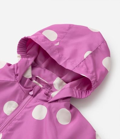 Campera Infantil con Bolsillos y Estampa de Lunares - Talle 1 a 5 años 7