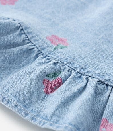 Conjunto Infantil Jeans con Volados - Talle 1 a 5 años 8