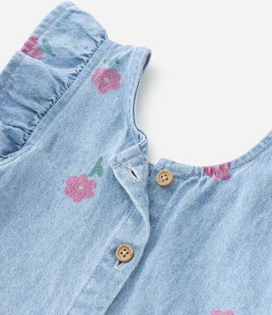 Conjunto Infantil Jeans con Volados - Talle 1 a 5 años 3