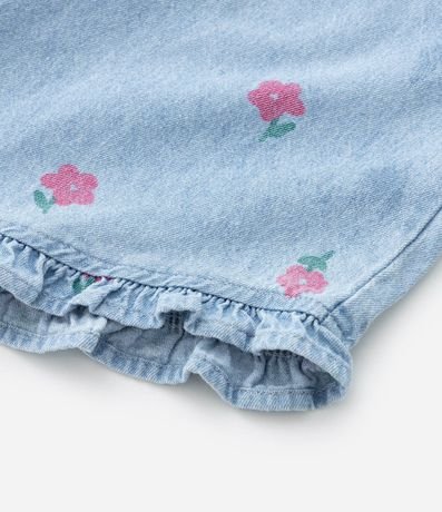 Conjunto Infantil Jeans con Volados - Talle 1 a 5 años 4