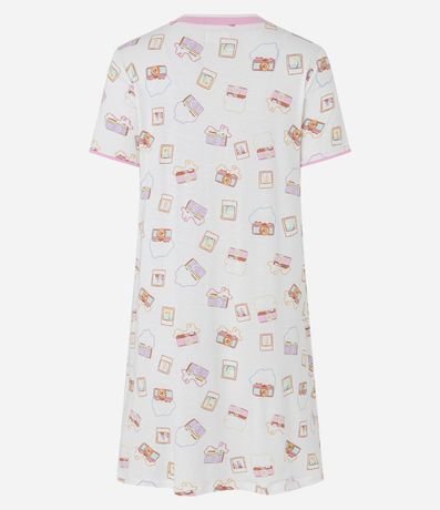 Camisón Corto en Viscosa y Estampa Fotos y Câmeras 4
