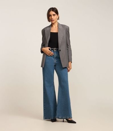 Blusa en Punto con Escote Cuadrado y Bretel Ancho 2