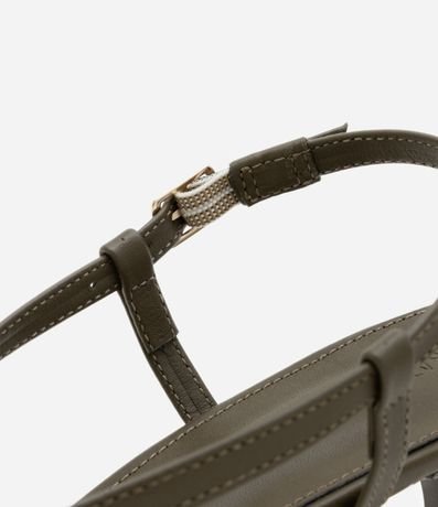 Sandalia con Correas Finas y Puntera Cuadrada 4