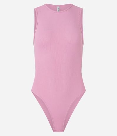 Body Básico en Rib con Cuello Halter 6
