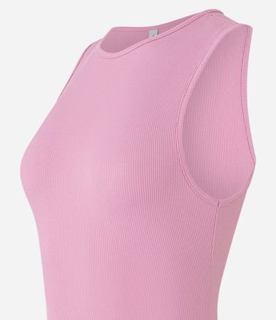 Body Básico en Rib con Cuello Halter 7