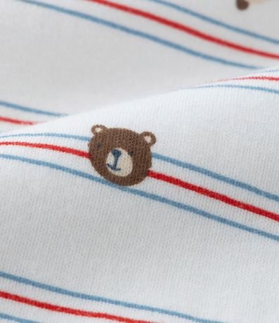 Conjunto Infantil con Bordado Cara de Oso - Talle RN a 18 meses 7