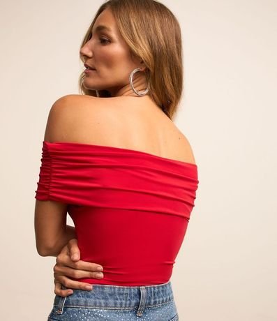 Body en Jersey Hombro a Hombro con canesú Larga 4