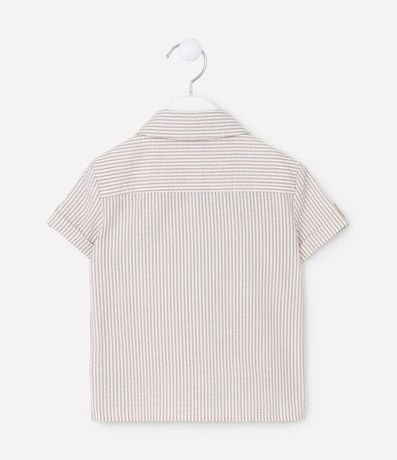 Camisa Infantil con Estampa Rayada - Talle 1 a 4 años 2