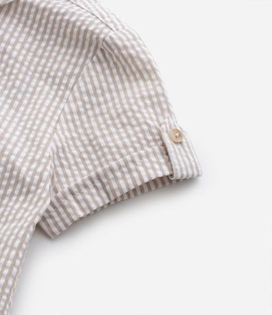 Camisa Infantil con Estampa Rayada - Talle 1 a 4 años 4