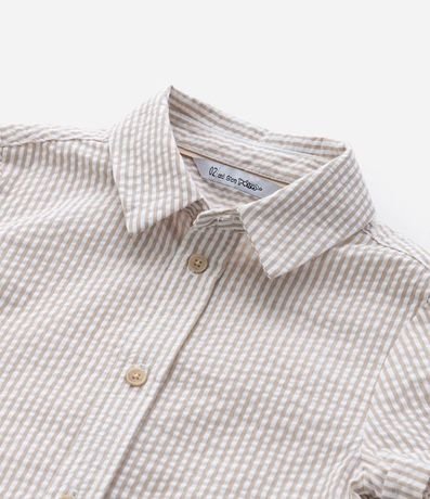Camisa Infantil con Estampa Rayada - Talle 1 a 4 años 5