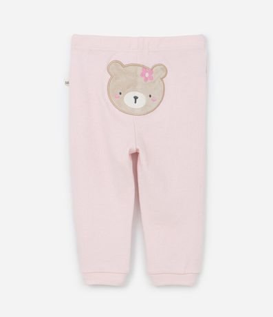 Conjunto Infantil en Suedine con Bordado de Oso - Talle RN a 18 meses 12