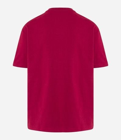 Remera Relaxed en Algodón con Efecto Grueso 5