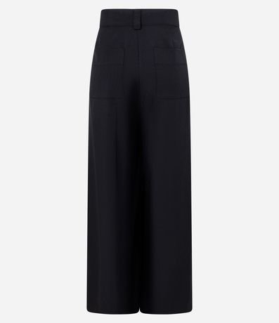 Pantalón Pantalona Sastrería con Pliegues Delanteros 7