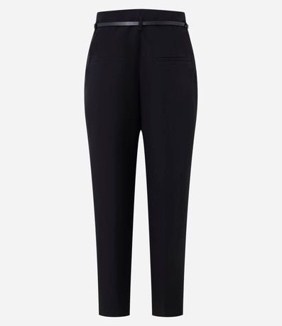 Pantalón Zanahoria Sastrería con Cinturón Hebilla 6