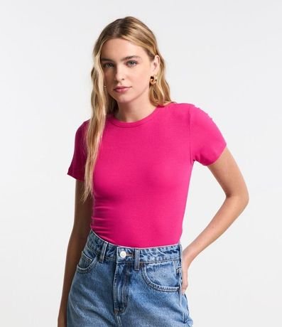 Blusa en Viscosa Texturizada y con Bajo Ondulado