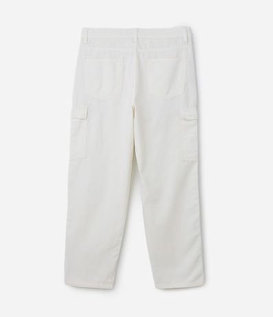 Pantalón Baggy en Sarga con Bolsillos Cargo 5