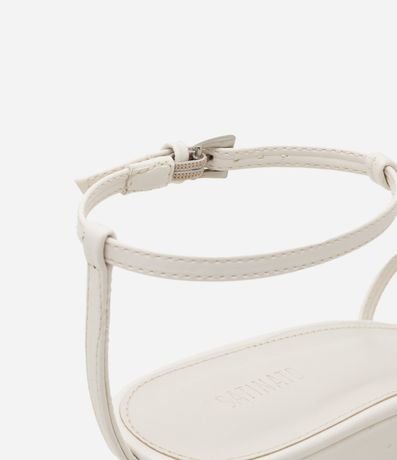 Sandalia Anabela en PU con Tira Salomé 4