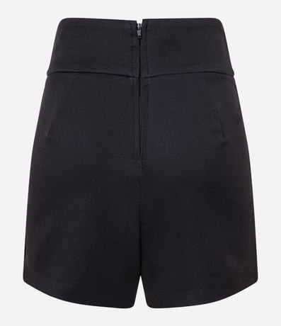 Short Corto en Crepé Sobrepuesto 7