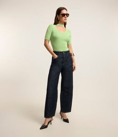 Blusa Manga corta en Tricot 2