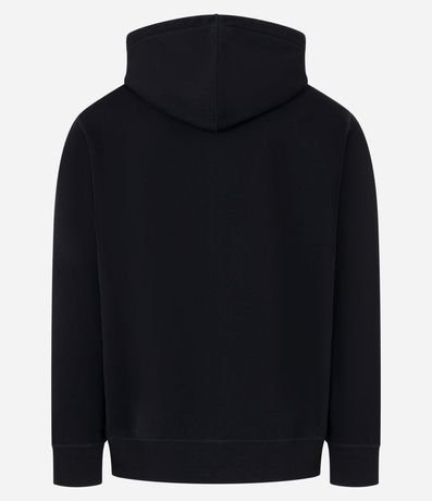 Saco en Algodón con Estampa Lettering y Capucha 6