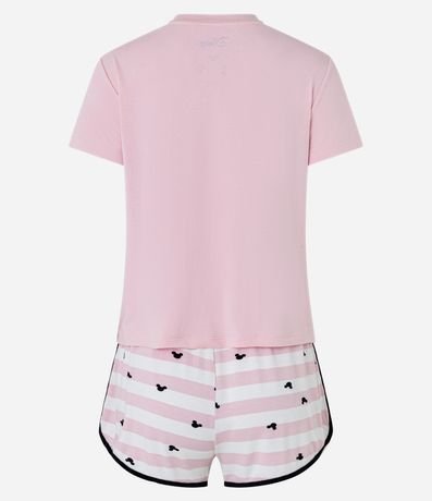 Pijama Short Doll en Viscosa con Estmapa Mickey Mouse 5