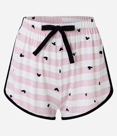 Pijama Short Doll en Viscosa con Estmapa Mickey Mouse 6