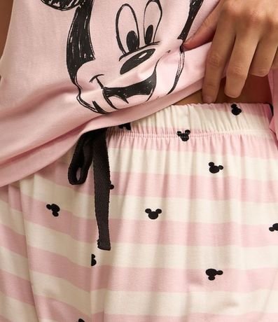 Pijama Short Doll en Viscosa con Estmapa Mickey Mouse 3