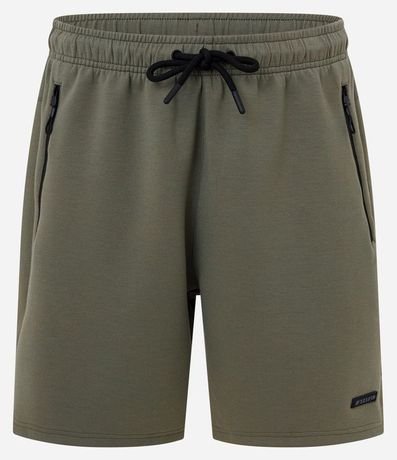 Bermuda Deportiva con Cintura Elástica y Cremallera en el Bolsillo 6