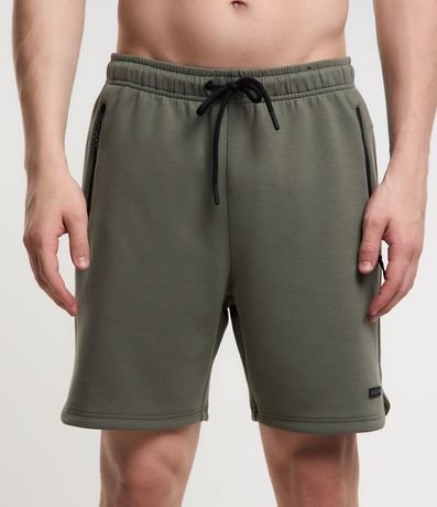 Bermuda Deportiva con Cintura Elástica y Cremallera en el Bolsillo 2