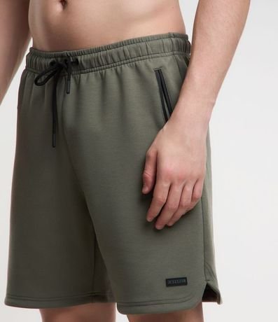 Bermuda Deportiva con Cintura Elástica y Cremallera en el Bolsillo 4