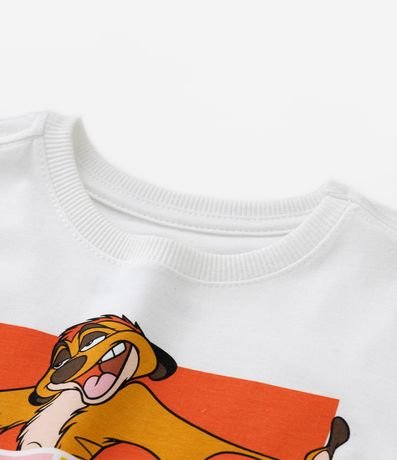 Remera Comfort Infantil con Estampa do Rey León - Talle 1 a 5 años 4