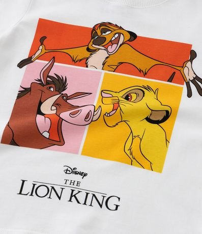 Remera Comfort Infantil con Estampa do Rey León - Talle 1 a 5 años 5