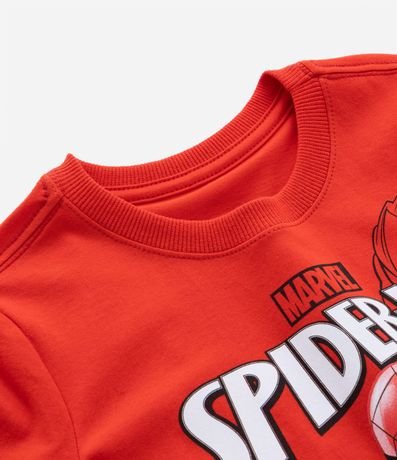 Remera Comfort Infantil con Estampa Spider-Man - Talle 4 a 10 años 3