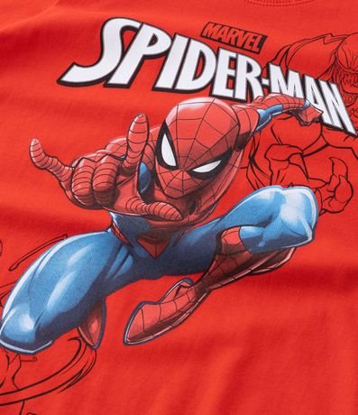 Remera Comfort Infantil con Estampa Spider-Man - Talle 4 a 10 años 4