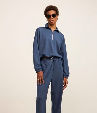 Pantalón en Viscosa con Cinturón 2